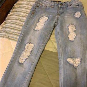 Lucky brand girls denim skinny jeans